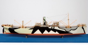 Builders model of ss Hindustan 1917