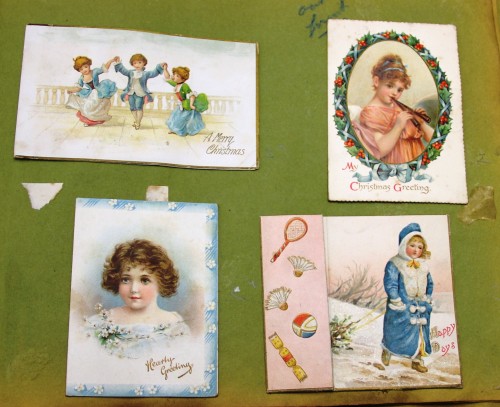 Late Victorian/Early Edwardian Christmas card TWCMS : 2011.775