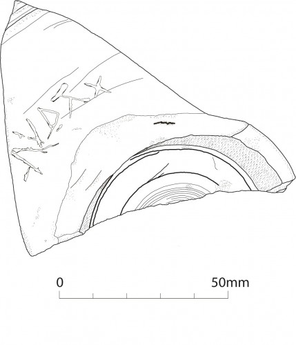 Sherd with inscription